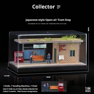 1:64 Scale 3D Model Car Display Case Miniature Scene Car Model Storage Rack Alloy Car Model Showroom