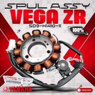 SPUL SPULL SPOOL SEPUL STATOR ASSY YAMAHA ORIGINAL VEGA ZR COIL 12 5D9 H1410 11