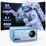 Mini Projector  XIDU 1080P Full HD Mini Outdoor Projector,Home Theater Movie Projector Compatible