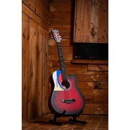 Slick 38NS 38’ inches Acoustic Guitar with Trussrod