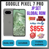 Google Pixel 7 Pro 5G Smartphone 12GB RAM 128GB/512GB ROM 6.7" NFC Octa Core Android 13 IP68 Dust/Water Resistant Phone/