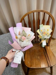 乾燥花束【小花束】 生日花束 玫瑰花束 畢業花束 感謝禮物
