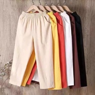 (BUNDLE PANT) LADIES COTTON POLYESTER PANT