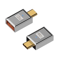 USB3.1toType-C Mechanical Warrior Adapter 120W 6A PD Deception Converter