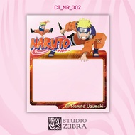 OLD VERSION  旧款 Ready Stock RoadTax Car Sticker Cartoon Animation Manga Naruto