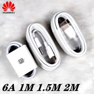 [Yijiayi digital] Original Huawei 66W charger cable 6A supercharge Type C cable 1.5M 2M For Huawei mate40 P40 P30 P20 Pro Nova 8 se Honor 30 S V30