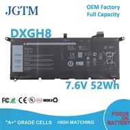 DXGH8 0H754V H754V P82G DXGH8 7.6V 52Wh for Dell XPS 13 9380 9370 FHD Laptop Battery Li Polymer Batt