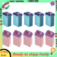 10 PCS 20Amp 30Amp Miniature Box Fuses FMM MCASE Type FMM Maxi Fuses Plastic Fuse Square Car Fuse ("