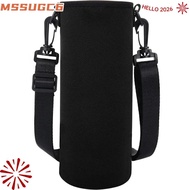 MSSUGC6 Insulated Bottle Pouch, 750ML/1000ML/1500ML Adjustable Strap Water Bottle Holder, Neoprene B