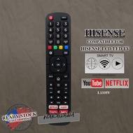 HISENSE LCD/LED SMART TV REMOTE CONTROL REPLACEMENT L1335V / RM-L1335Plus HUAYU
