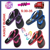 Children Flipper Slipper SA02/Kasut Budak Perempuan dan lelaki S:30-35