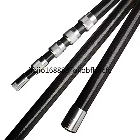 Suitable for ZZ241 ZZ290A Fishing Net Handling Pole ONLY Carbonfiber 7m 8m 9m 10m Fruit Picking Rod 