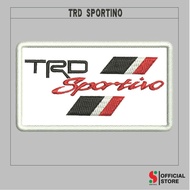 SPORT-660 PATCH TOYOTA Racing Development TRD SPORTIVO COMPUTER EMBROIDERY LOGO/ EMBLEM BADGE