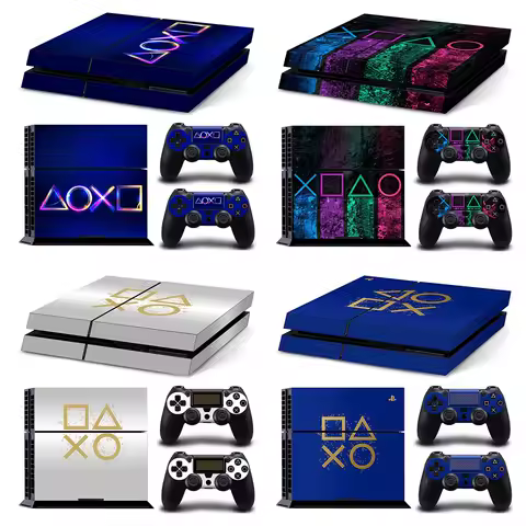 For PS4 Console Skin Full Vinyl Decal Protective Controller Sticker Cover