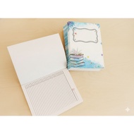 50-Sheet White School Notebook, 70 GSM Paper, Size 210 x 140 mm, Ideal for Elementary, Middle, and H