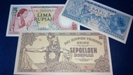 Uang Kuno / uang lama / uang Mahar 16 rupiah kertas
