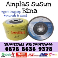 Amplas susun Bima / Flap Disc / gurinda amplas Bima