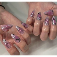 Press On Nails Y2K Pink