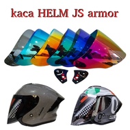 Helmet visor JS Armor + Rachel supports flat venom iridium
