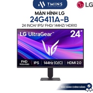 LG 24G411A-B monitor (24 inch/ IPS/ 144Hz/ HDR10) - Genuine product