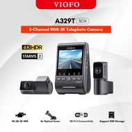 VIOFO A329T 3CH Dash Cam With Telephoto Camera