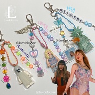 TAYLOR SWIFT KEYCHAIN BAG CHARM FIGURE LEG0 KEYCHAIN FOLKLORE SPEAK NOW LOVER CRUEL SUMMER REPUTATIO