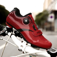 New Mountain/Road Cycling Shoes Rotating Button Velcro Road Sole Cycling Shoes Bicycle Lace Lock Bicycle Shoes Rotating Button Bicycle Shoes Low-Top Bicycle Shoes Lace-Free Sports