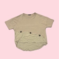 Preloved Beige Top