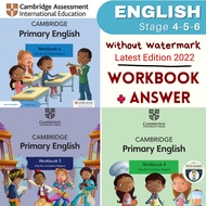 1 Softcopy🖨 Latest 2023 Cambridge Primary English Workbook 4/5/6 Workbook Answer Year 5 English Year