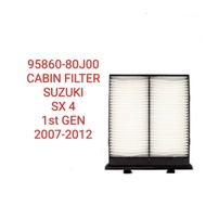 (95860-80J00) CABIN FILTER SUZUKI SX4 1st Gen (07-12) SEDAN (YA,YB,YC,RW) PENAPIS CABIN FILTER 95860