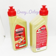 Castrol Power 1 Scooter 10W-40 10w40 Semi Synthetic Engine Oil Minyak Hitam (NVX/EGO/Nouvo/Avantiz/Icon/Vario/Vespa)