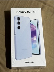 Samsung Galaxy A55 - 5G สีฟ้า ไม่แกะซีล ของใหม่ Memory: ความจุ 256GB Ram: 12 GB  7000