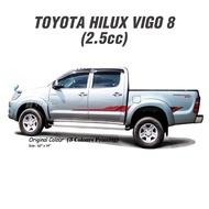 Toyota Hilux Vigo (8) 2.5 Body Sticker