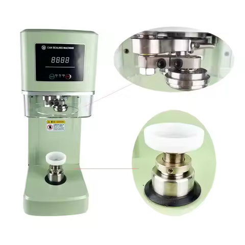 Multi Color Juice Soda Milk Tea Beer Jar Sealer Portable Beverage Custom Pop Can Sealing Machine
