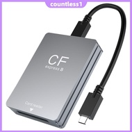 CFexpress Type B Card Reader with USB C To USB C/A Cable CF Express Card Reader Type B Adapter Suppo