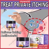 Private Antibacterial Cream Itching Itchy Skin Vaginal Cream Private Part Itchy Cream Unisex Effecti