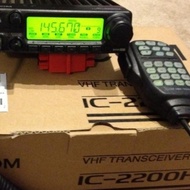 ICOM 2200H BLACK NEW / RIG ICOM 2200 BLACK BARU / ICOM IC 2200H