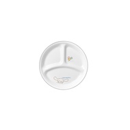 Pearl Metal CORELLE Plate, outer diameter 21.5 cm, shatter-resistant, lightweight, microwave-safe, o