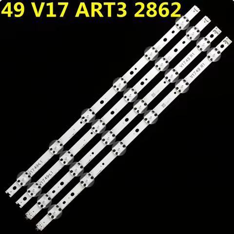 LED Backlight Strip For 49 V17 ART3 2862 2863 49LV340C 49UJ639V 49UJ654V 49UJ655V 49UJ651T 49UJ652T