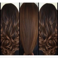 BREMOD 7.33 DARK GOLDEN BROWN Hair Color with Oxidiser Set