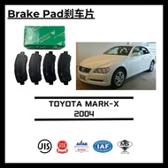 FBL Rear/Belakang Brake Pad TOYOTA MARK GRX120/GRX125(2004)/GRX130/GRX133/GRX135(2009)