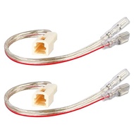 RED WOLF Car Dash Tweeter Speaker Wiring Harness Select for 2006-2020 Honda Civic Accord Odyssey, 20