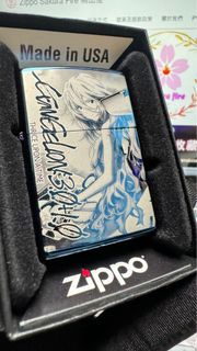 🔥Zippo🔥 2024年 日版  劇場版《新世紀福音戰士-終 》凌波麗 限量紀念收藏版 打火機