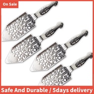 4PCS Stainless Steel Drinking Filter Hollowed Out Spoon Vintage Absinthe Spoon