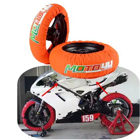 No Digital 17 inch Motorcycle Racing Tire Warmer 110/120 110/140 120/165 120/180 120/190 120/200 Tyr