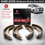 (4600A259)Akebono Brake Shoe REAR For Mitsubishi Xpander 2018-2023 ERMETIQ