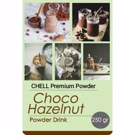 Serbuk Powder Drink Kualitas Premium Rasa Choco Hazelnut 250gram  Powder Drink chell coklat kacang h