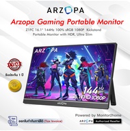 ARZOPA  Z1FC 16.1'' 144Hz Portable Gaming Monitor, 100% sRGB 1080P FHD Kickstand Portable Monitor wi