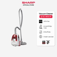 SHARP เครื่องดูดฝุ่นชาร์ป 1600 วัตต์ รุ่น EC-NS16-R (สีแดง)