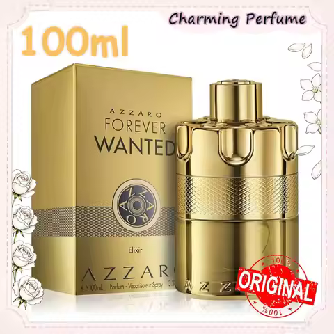 100ML For Azzaro The Most Wanted Parfum Charm Eau De Parfum Intense Spicy Woody Seductive Fragrance